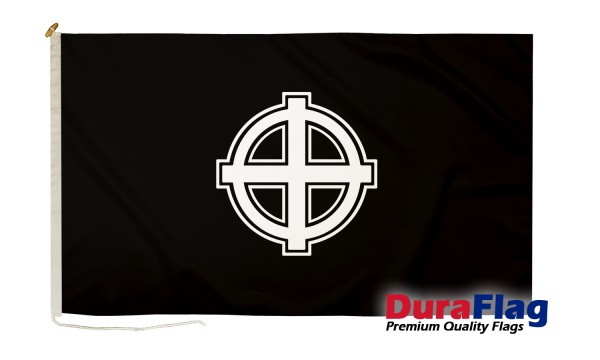 DuraFlag® Celtic Cross Black Premium Quality Flag
